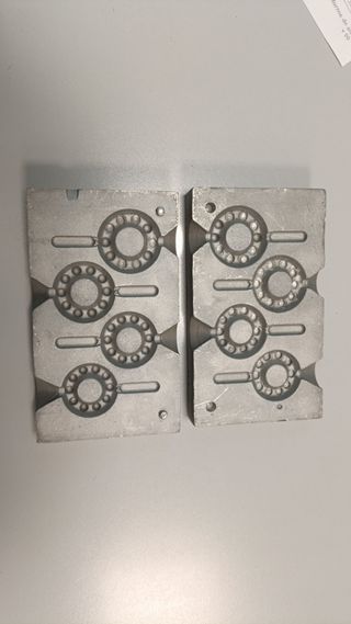 Molde plomo grippa carp fishing