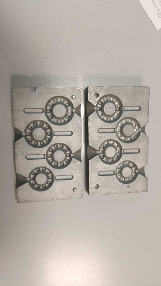 Molde plomo grippa carp fishing