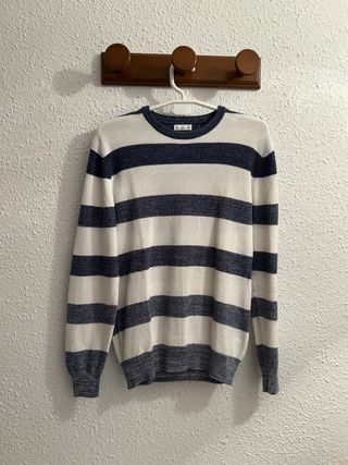 *Jersey a rayas azul y blanco talla M Lefties