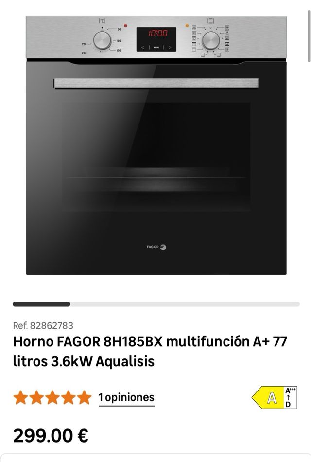Horno fagor