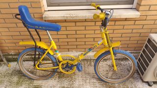 Bici Motoretta 3 amarilla