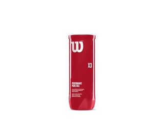 Caja 24  Botes Padel Wilson X3 Bote Rojo