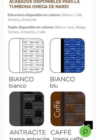 Hamacas/tumbonas de jardín