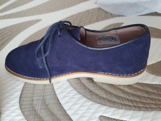 Zapato de vestir azul marino