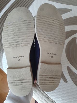 Zapato de vestir azul marino