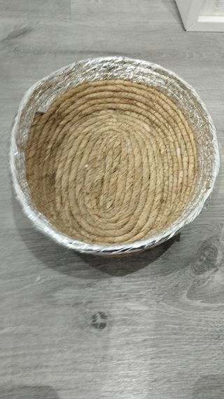 Cesta de mimbre pequeña 