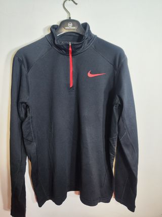 Felpa con zip nike