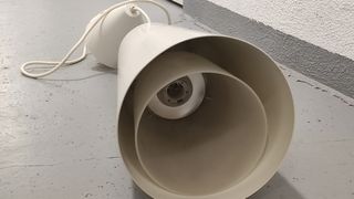 Lampara de techo de metal