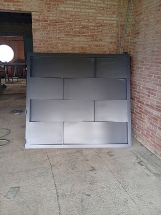 Puerta metalica