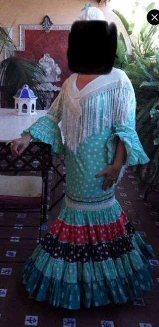 Traje de flamenca