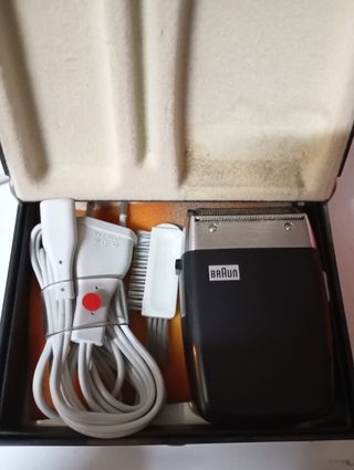 Antigua máquina de afeitar