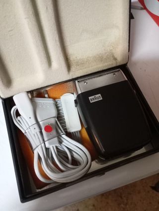 Antigua máquina de afeitar