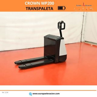 TRANSPALETA ELECTRICA CROWN