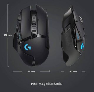 Logitech G502 LIGHTSPEED Ratón Gaming #0ASA39