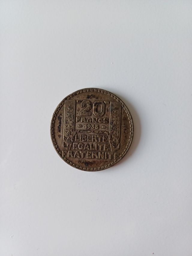 Venti Franchi francesi del 1933