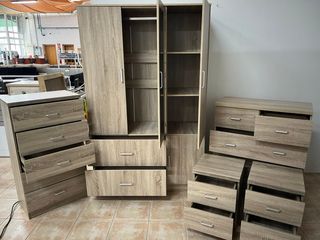 CONJUNTO DE MUEBLES PARA DORMITORIO ✅