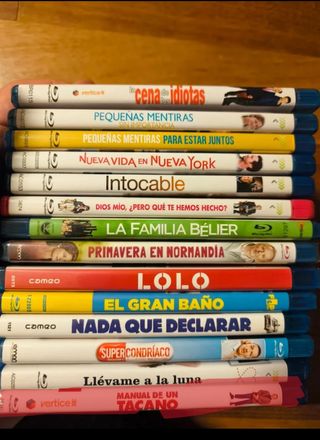 Pack películas comedia francesas Blu-ray
