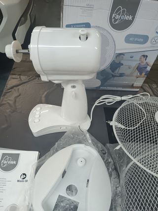 Farelek TF 300 Ventilador de mesa 30 cm Blanco,40w
