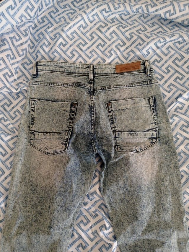 Pantalón baquero Bershka hombre talla 40 Denis