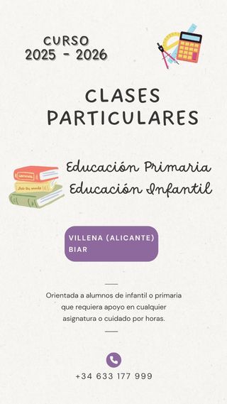 CLASES DE REFUERZO