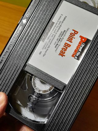 VIDEOCASSETTA VHS FILM POINT BREAK
