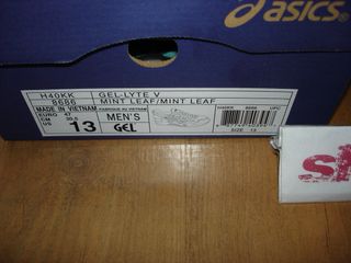 Asics Gel Lyte V Ronnie Fieg KITH Mint