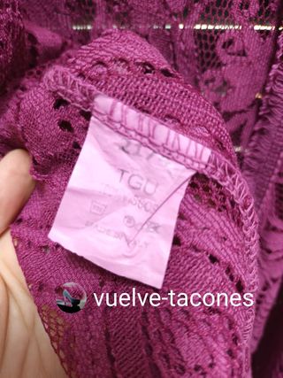 Kimono buganvilla de encaje * Made In Italy* OVER 