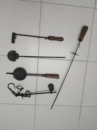 Lote objetos antiguos