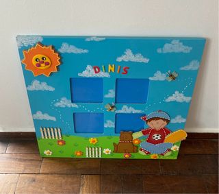Quadro / moldura com nome Dinis