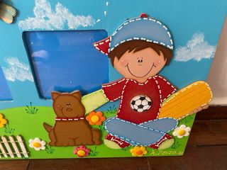 Quadro / moldura com nome Dinis