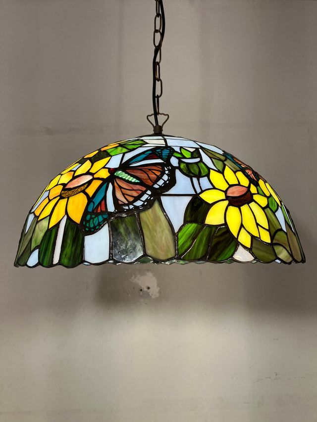 Lampadario cupola Tiffany