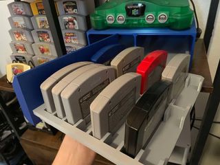 Cajón para cartuchos Nintendo 64