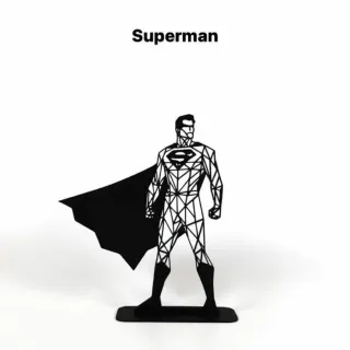 💙🦸‍♂️Figura Geométrica Superman 🦸‍♂️💙