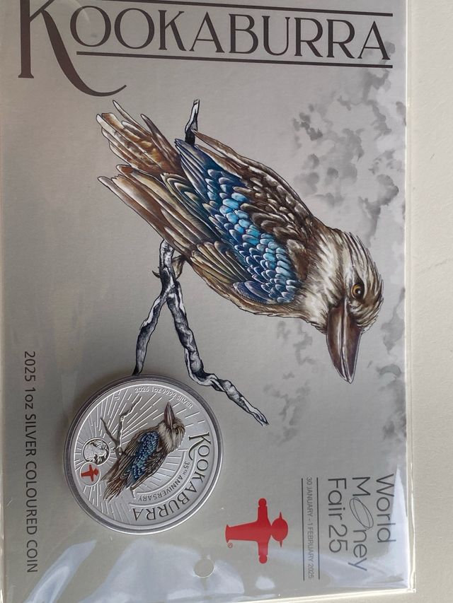 1 onza plata Kookaburra 2025 35 aniversario