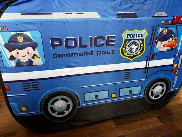 Tienda campaña policial