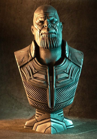 🧤🟣 Busto de Thanos 🟣🧤