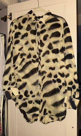 Blusa animal print Massimo Dutti