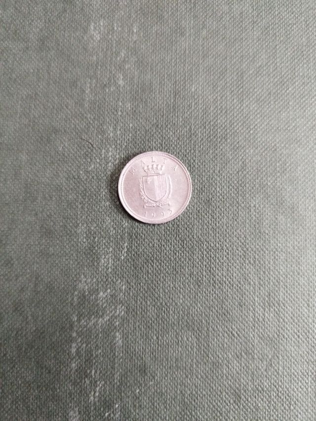 Moneda 2 centavos Malta 1993