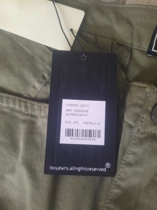Pantalón hombre 38-40 Lois