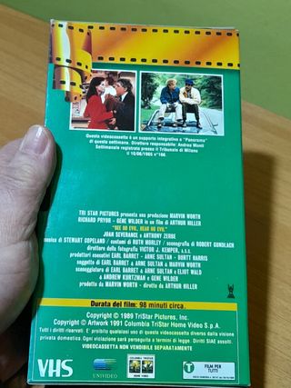 VIDEOCASSETTA VHS FILM NON GUARDARMI NON TI SENTO