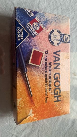 ACUARELA VAN GOGH +  Laminas postales