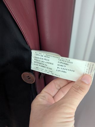 Chaqueta piel 
