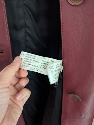 Chaqueta piel 
