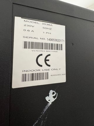 Maquina expendedora IVM industrial/EPIS (sin PAGO)