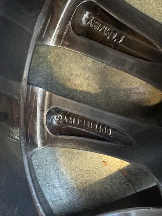 Llantas Mercedes 18”doble medida