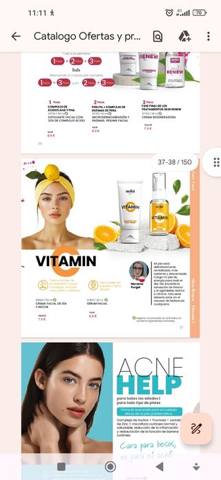 Vend dora de Mhii empresa italiana