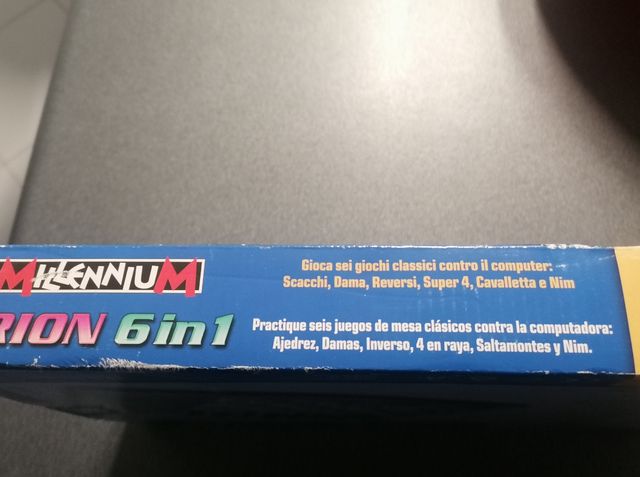 Scacchiera elettronica con 6 giochi