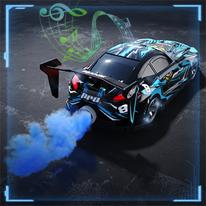 Auto da corsa telecomandata per 3-8 bambini (blue)