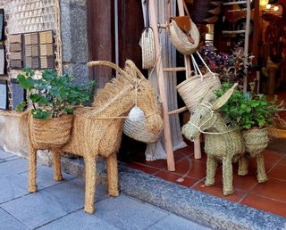 Burrito esparto medida de 50x35x70 cm