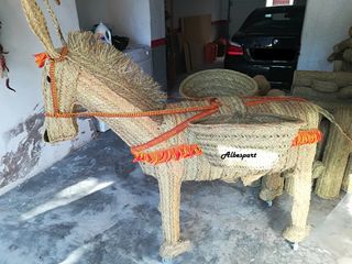 Burrito esparto medida de 50x35x70 cm